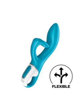 Vibromasseur rabbit bleu USB Embrace Me Satisfyer - CC597792